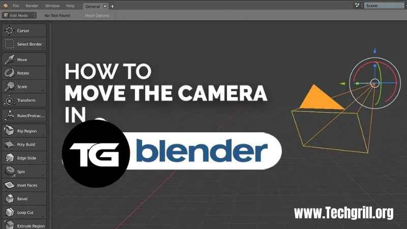 How to move your camera in blender